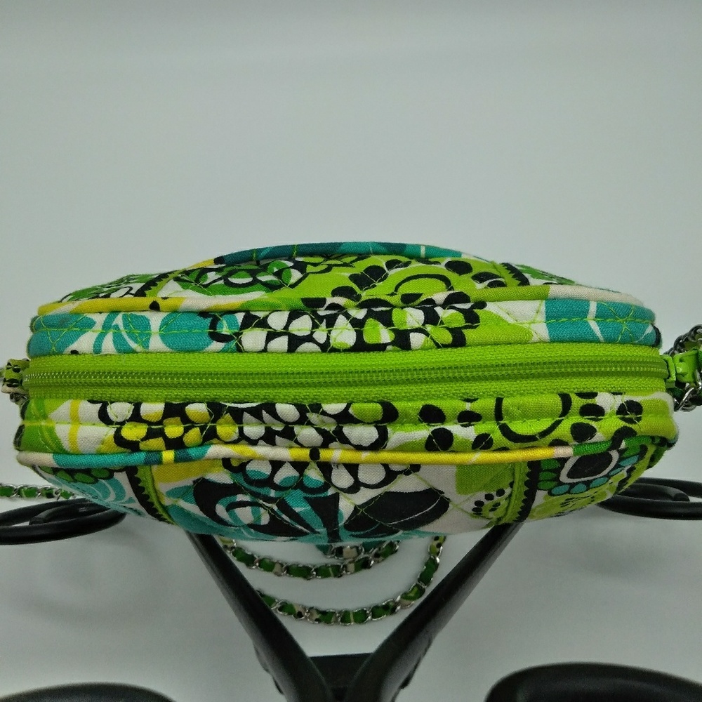 Vera Bradley Limes Up Mini Chain Crossbody Bag - Picture 3 of 8